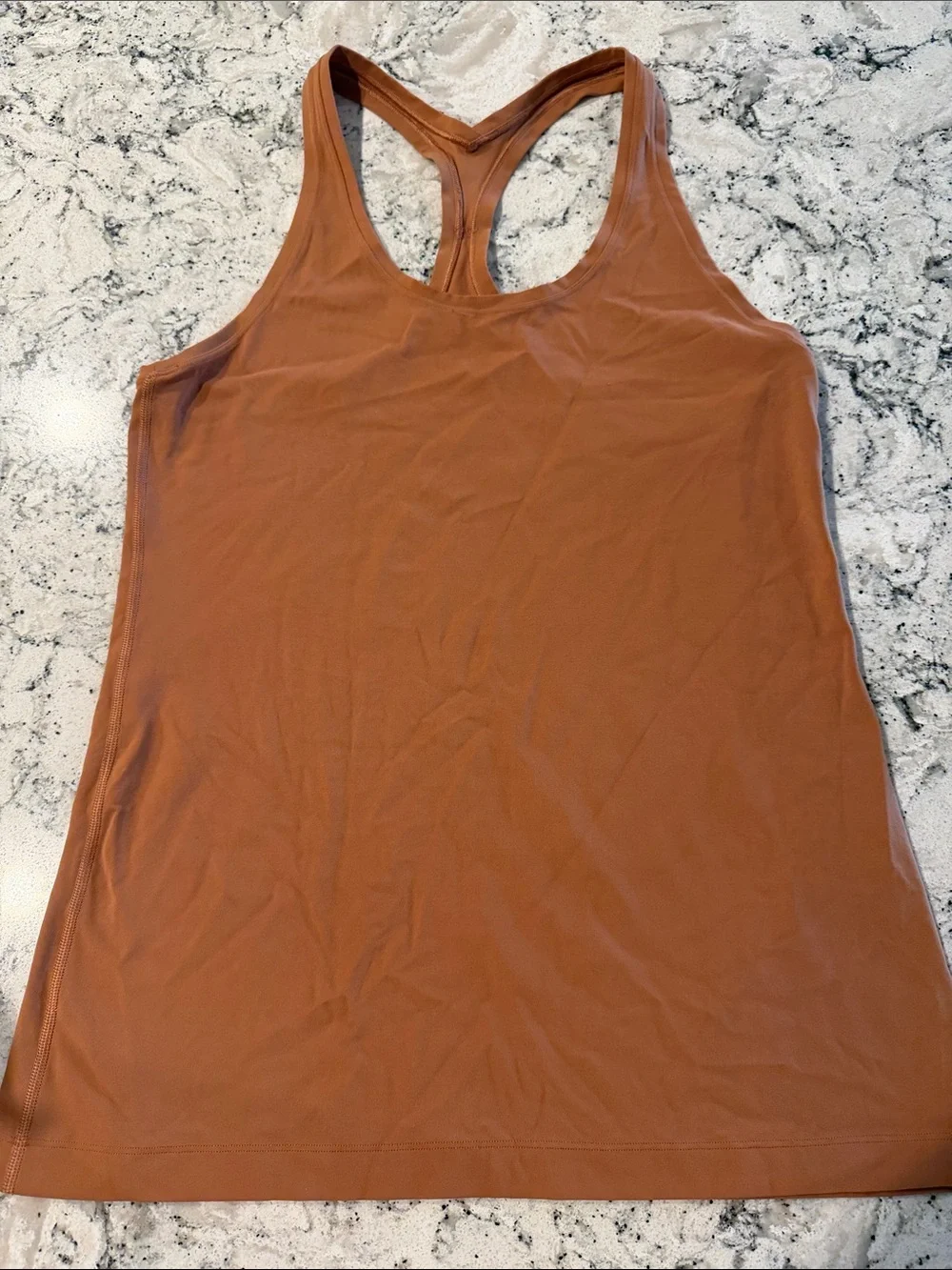Women’s Racerback Tank Top - Burnt Orange